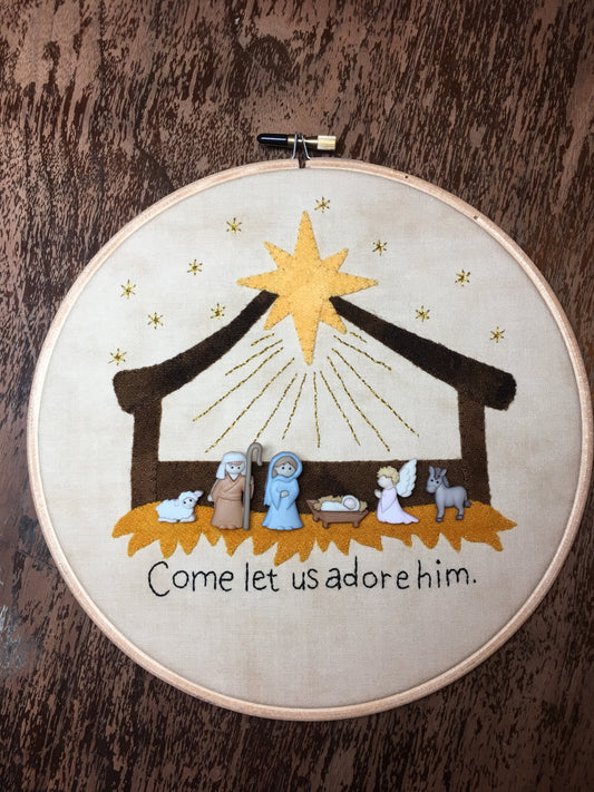Hoop Frame your Stitchery