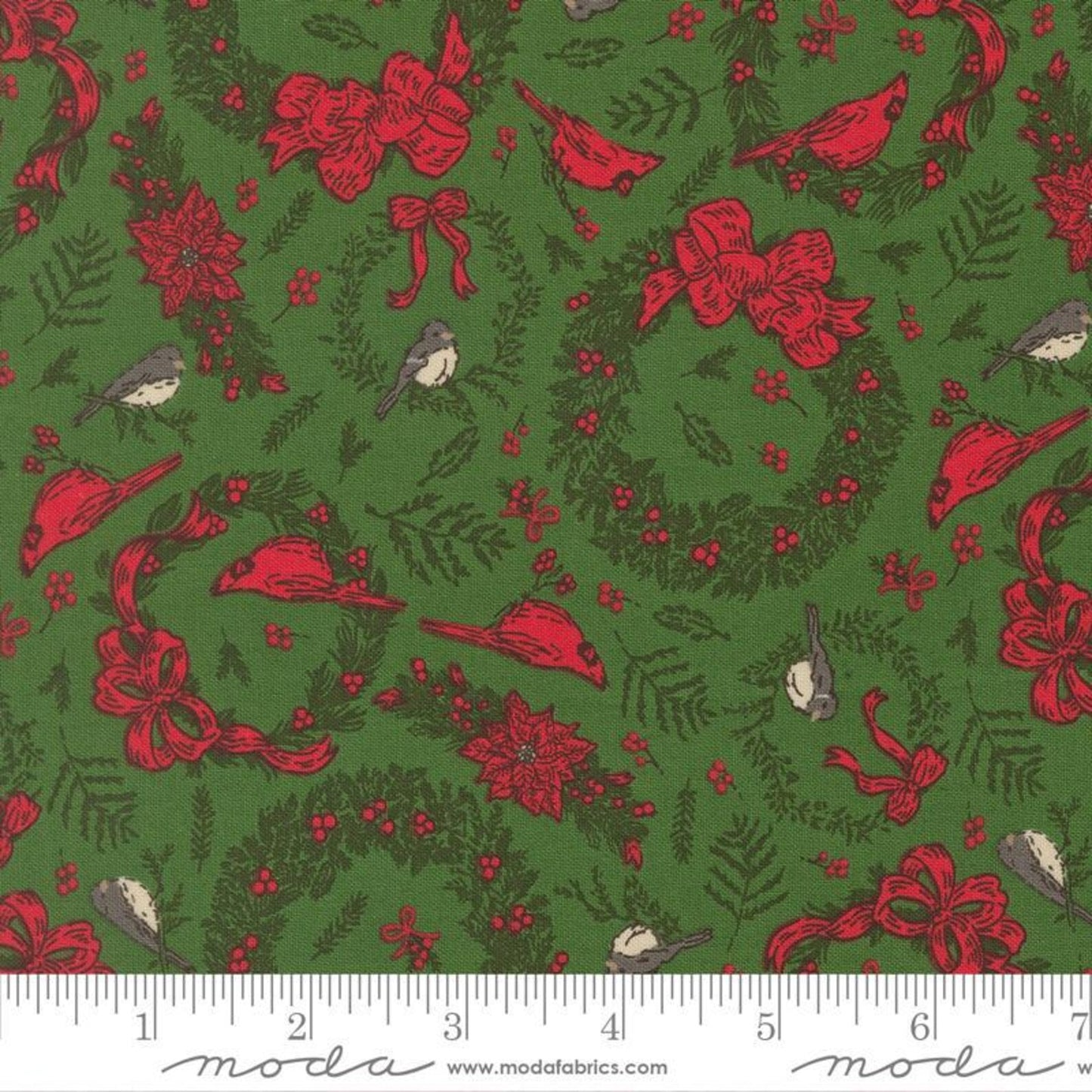 Fabric #20973 14 - Holiday Cheer Evergreen