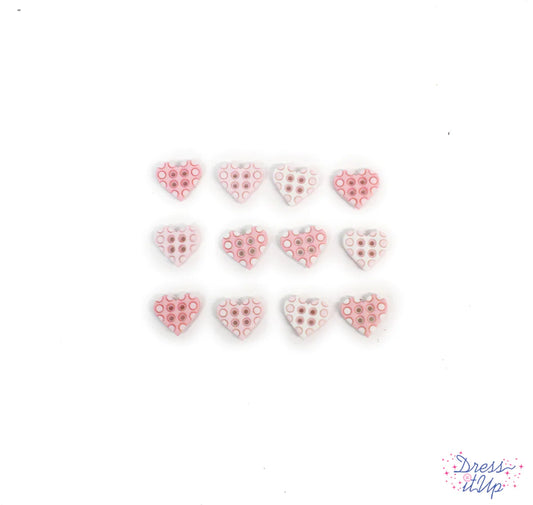 Button #4418 - Tiny Geos Baby Girl Palette
