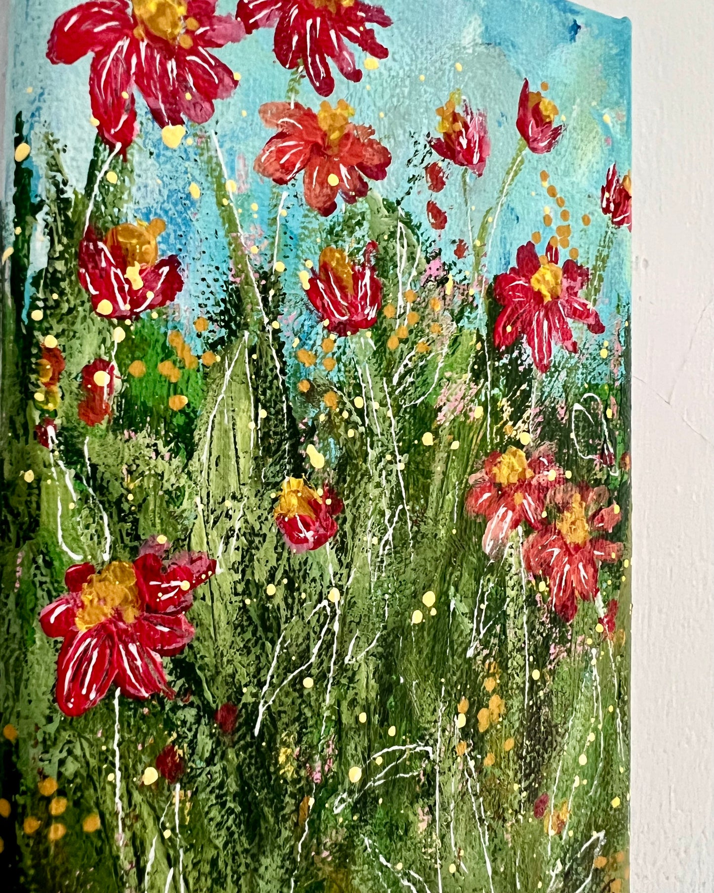 Coneflowers on Canvas 008