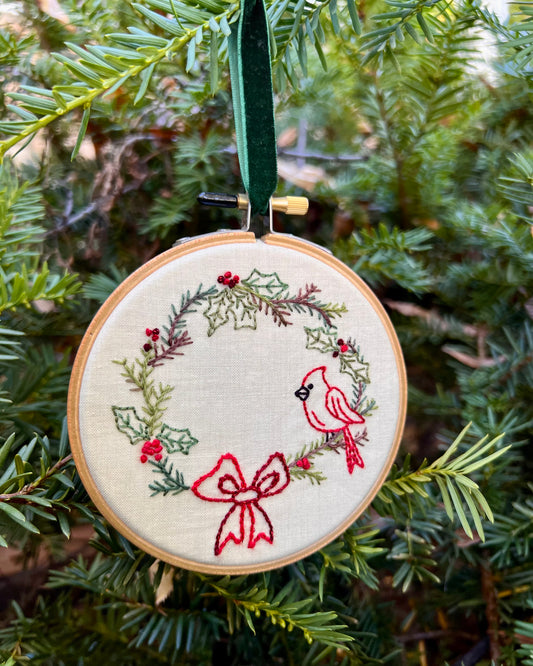Pattern #136 - Christmas Cardinal