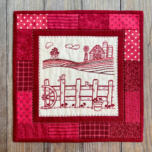 Down on the Farm - Finished Sample