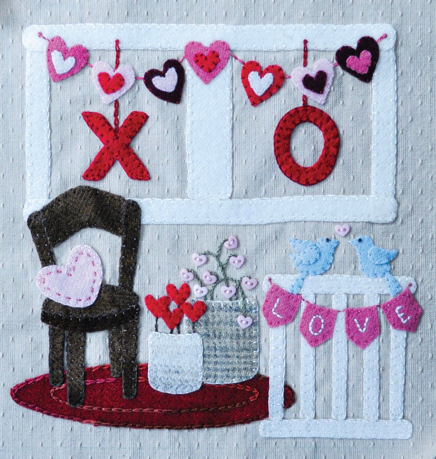 Pattern #123 - Front Porch Valentine