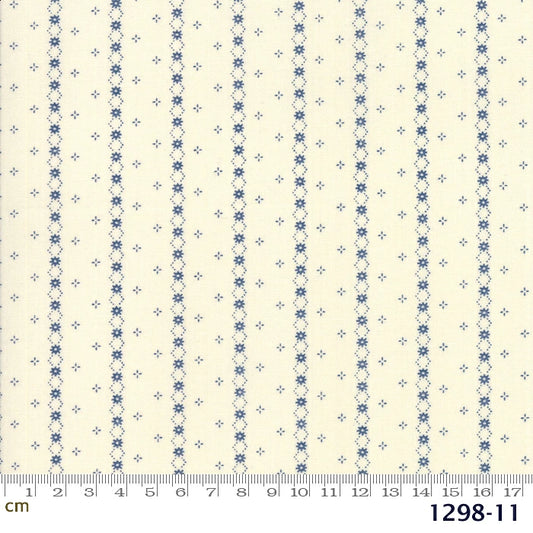 Fabric #1298 11 Indigo Gatherings