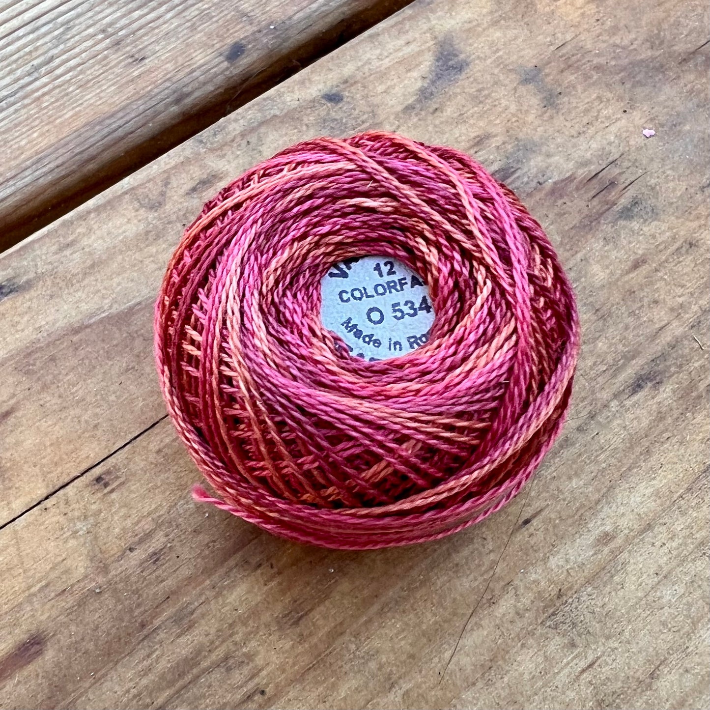 Valdani Perle Cotton Size 12 - O534 - Quiet Fall