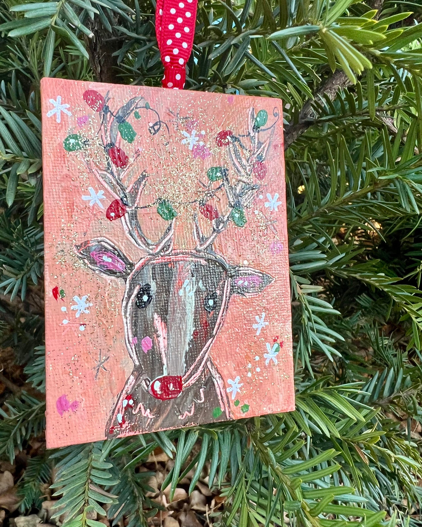 Reindeers & Rudolfs PEACH & YELLOW