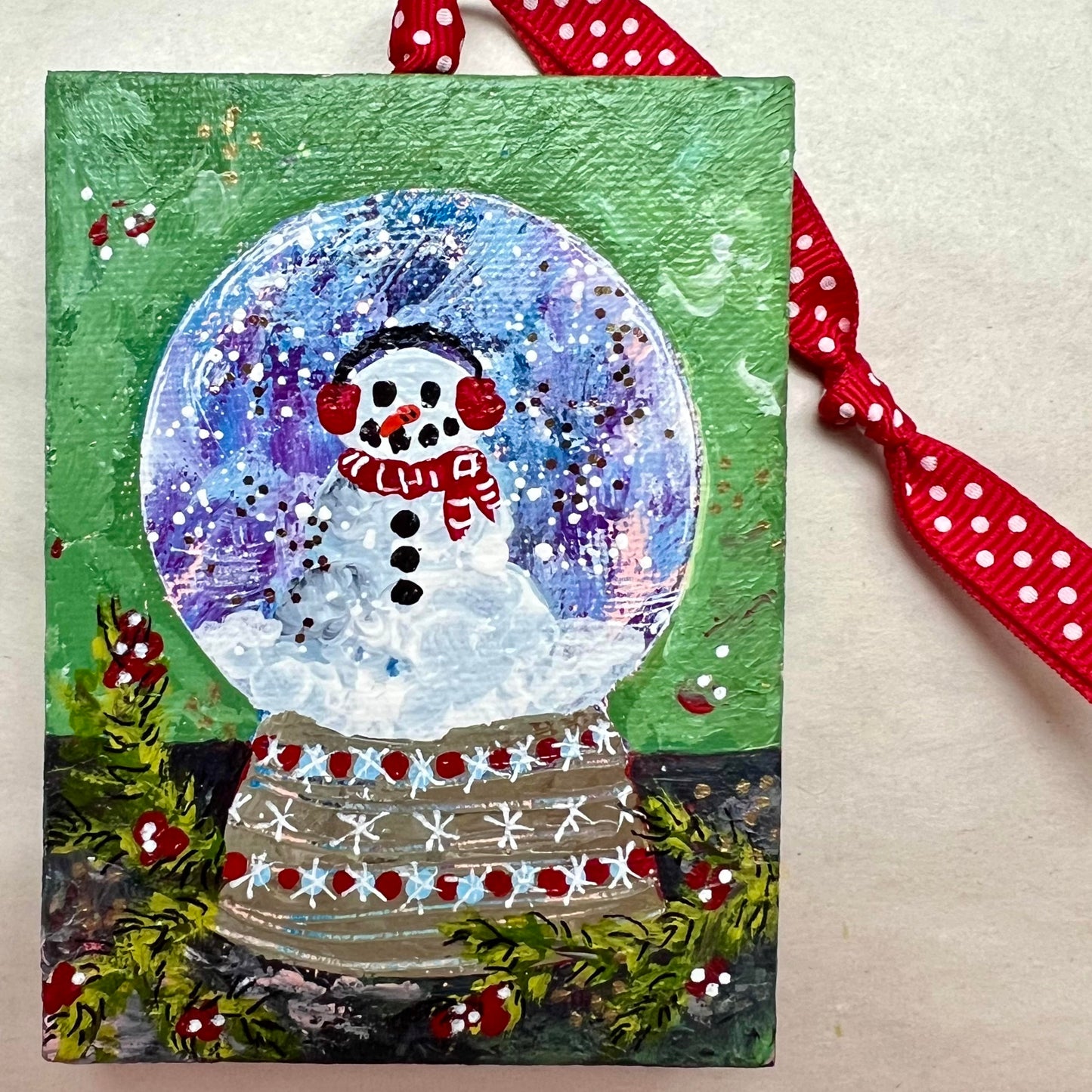 Snow Globe Ornaments