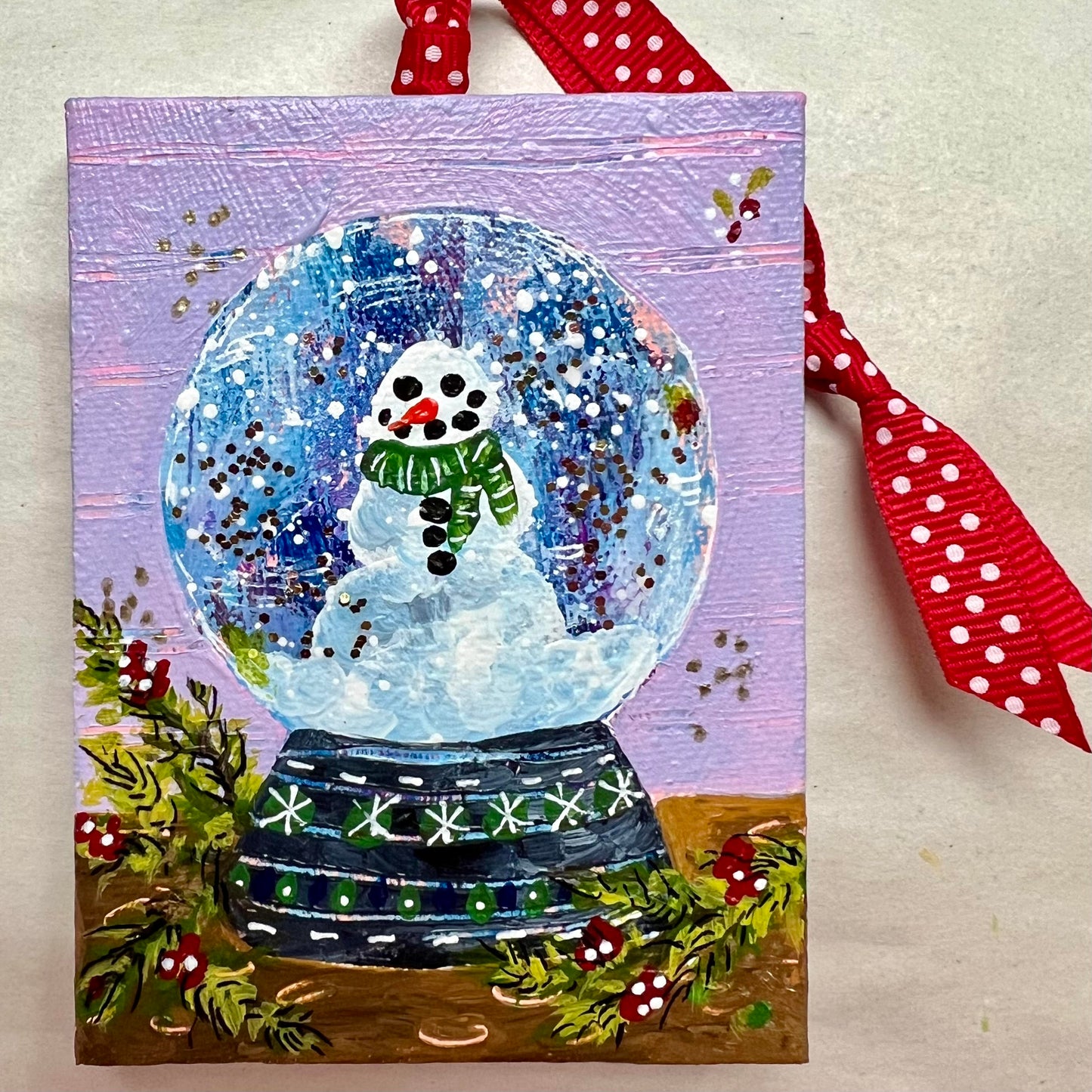 Snow Globe Ornaments