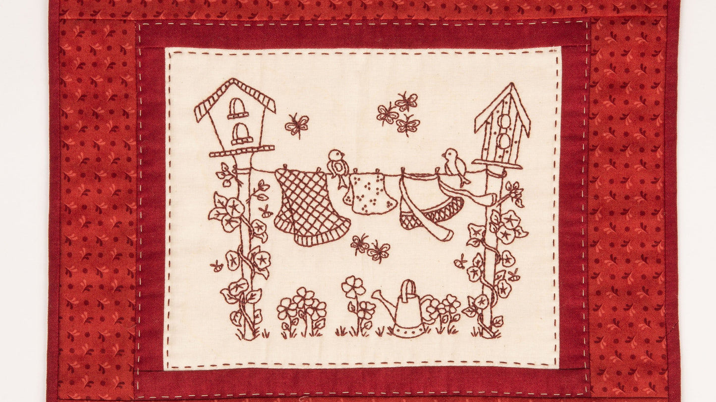 Pattern #033 - Grandma's Back Yard