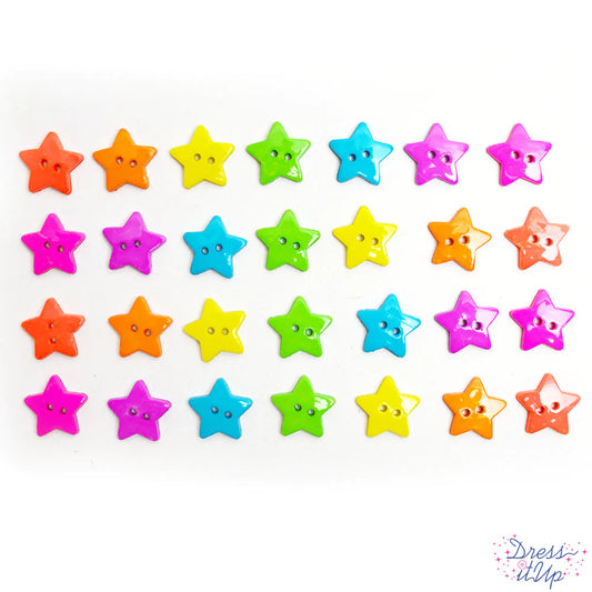 Button #10904 - Star Brights