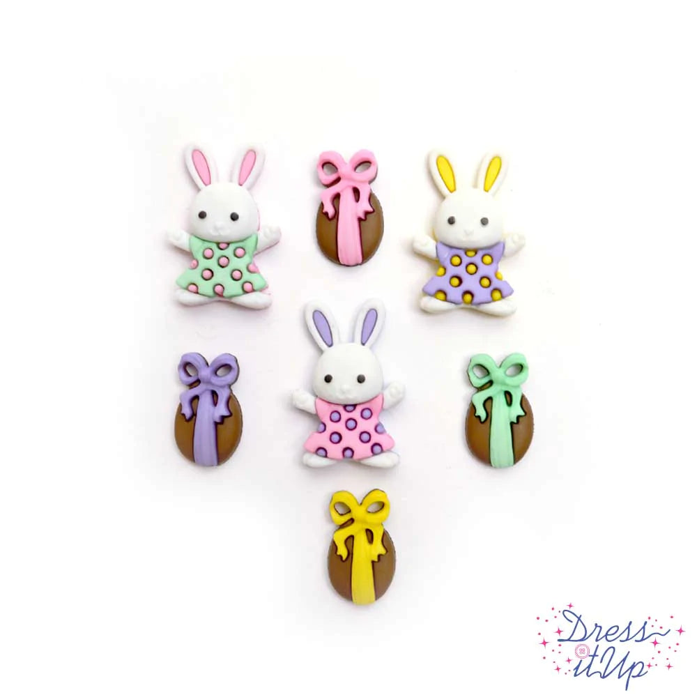 Button #1299 - Bunny Hop
