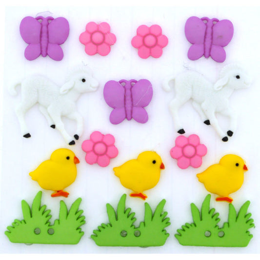 Button #1301 - My Little Chickadee