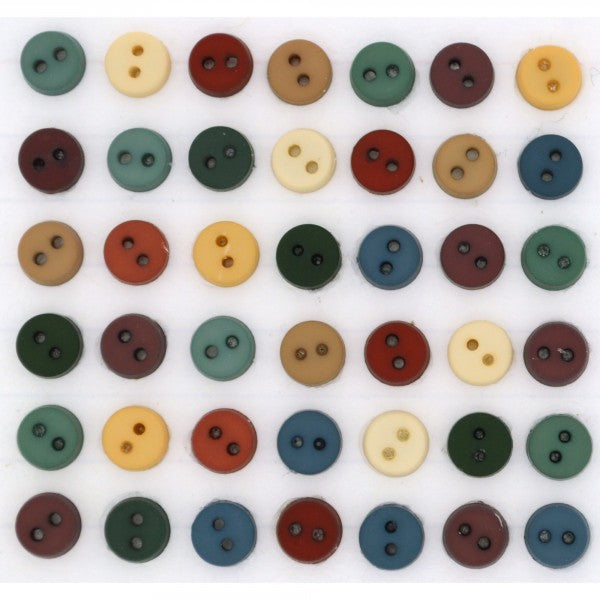 Button #1346 - Round Country