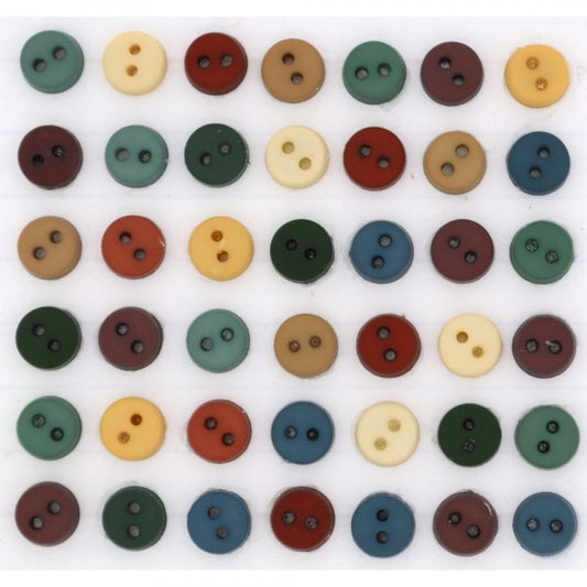 Button #1346 - Round Country