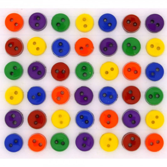 Button #1347 - Tiny Round Primary