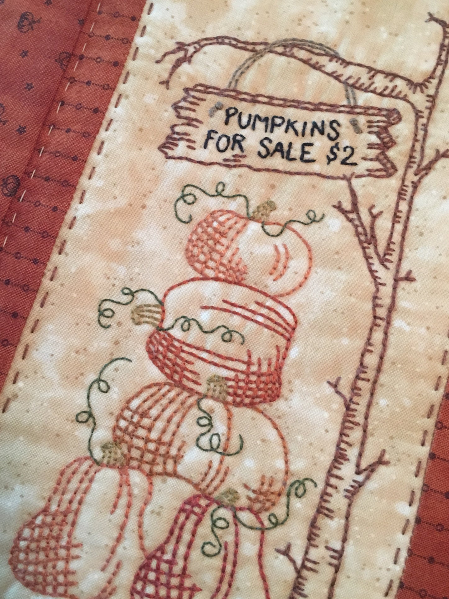 Pattern #036 - Pumpkins for Sale