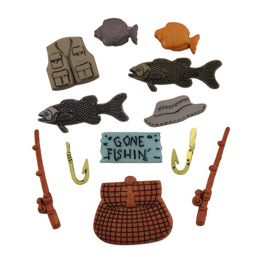 Button #4000 - Fishing