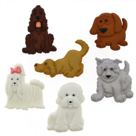 Button #4674 - Puppy Parade