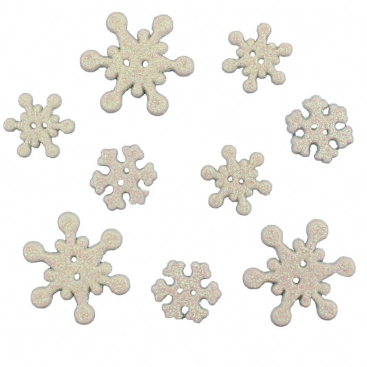 Button #4750 - Frosty Flakes
