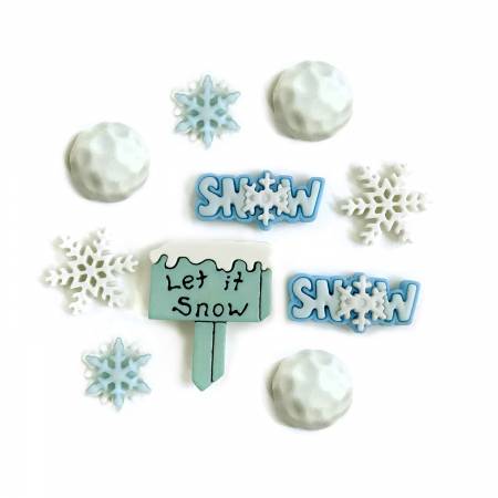 Button #4812 - Snow Day