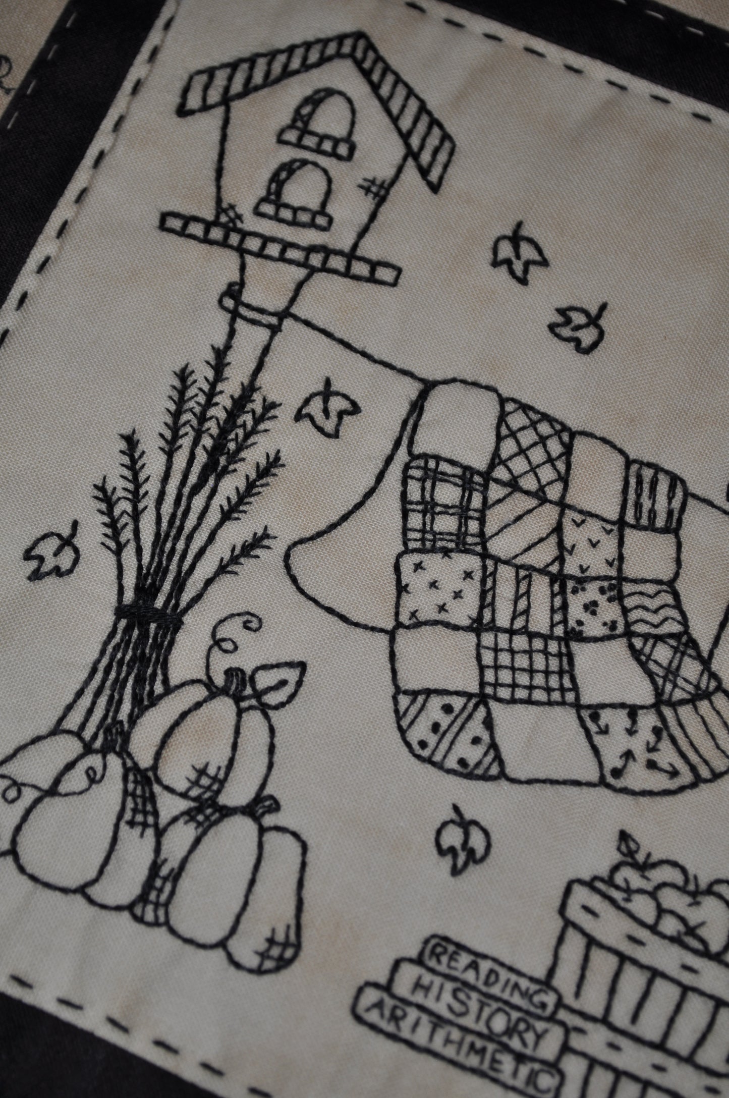 Pattern #047 - Autumn in Grandma's Back Yard