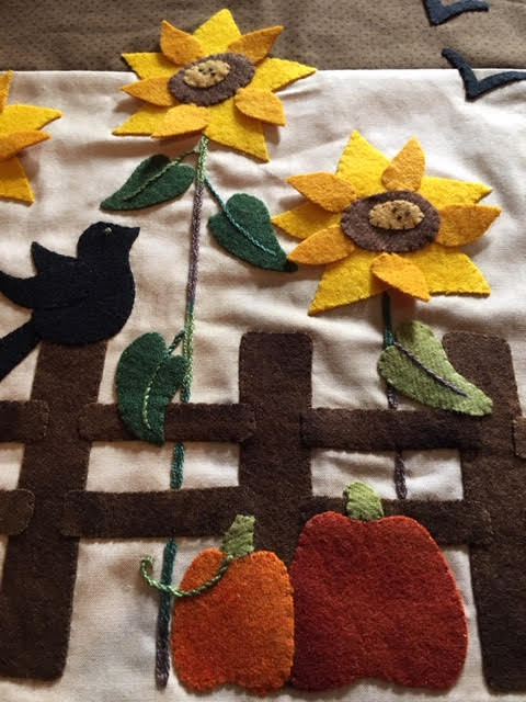 Kit #105 - Woolen Oak Mystery Stitch-A-Long Block #2
