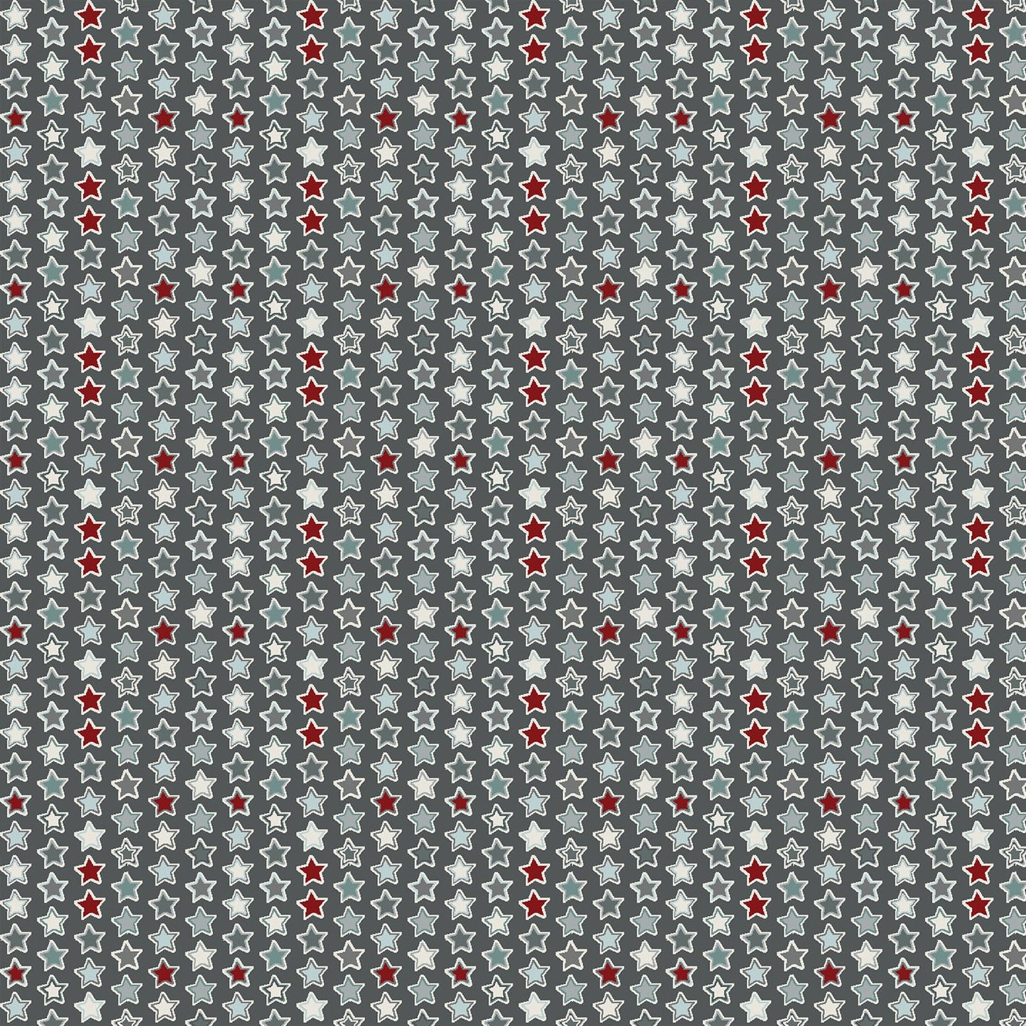 Fabric #6846 11 - Super Star Charcoal