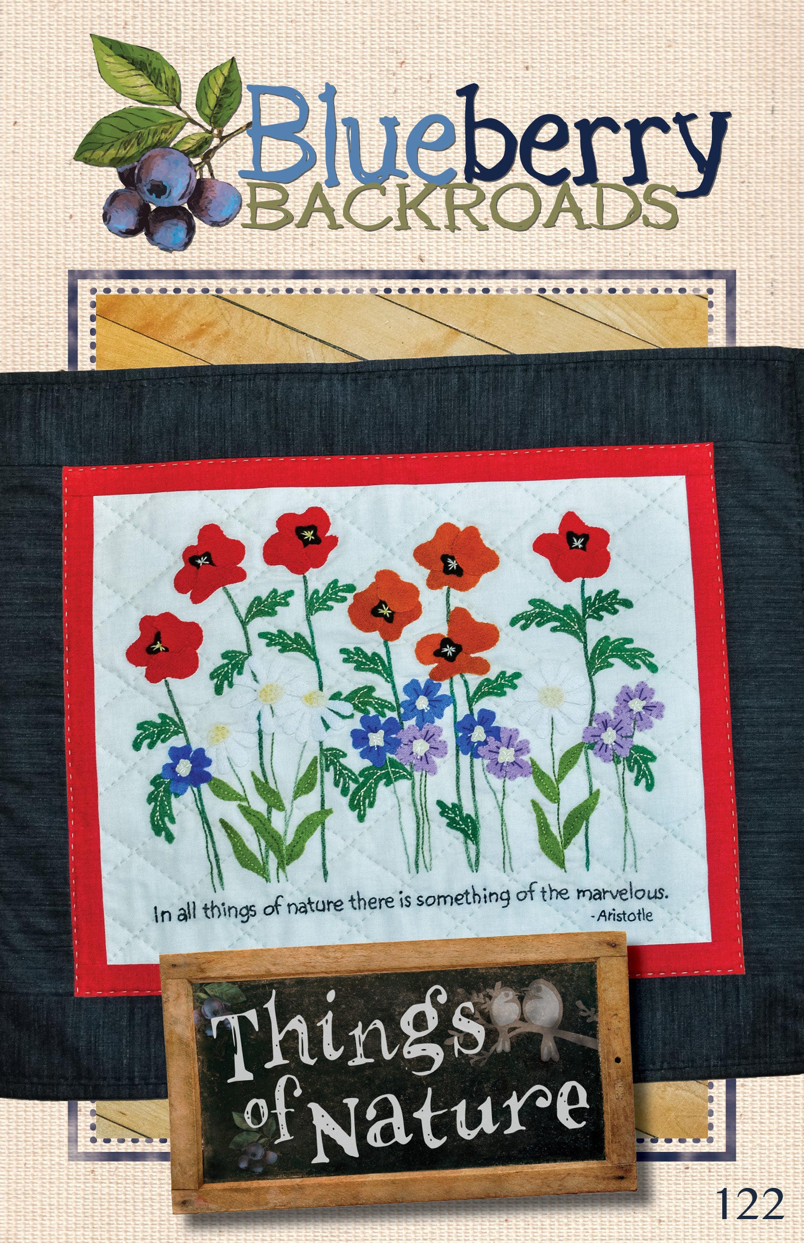 Summertime Blocks Quilt - Hand Embroidery Pattern - Download