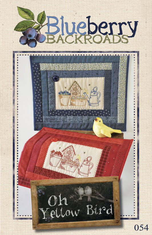 Pattern #054 - Oh Yellow Bird