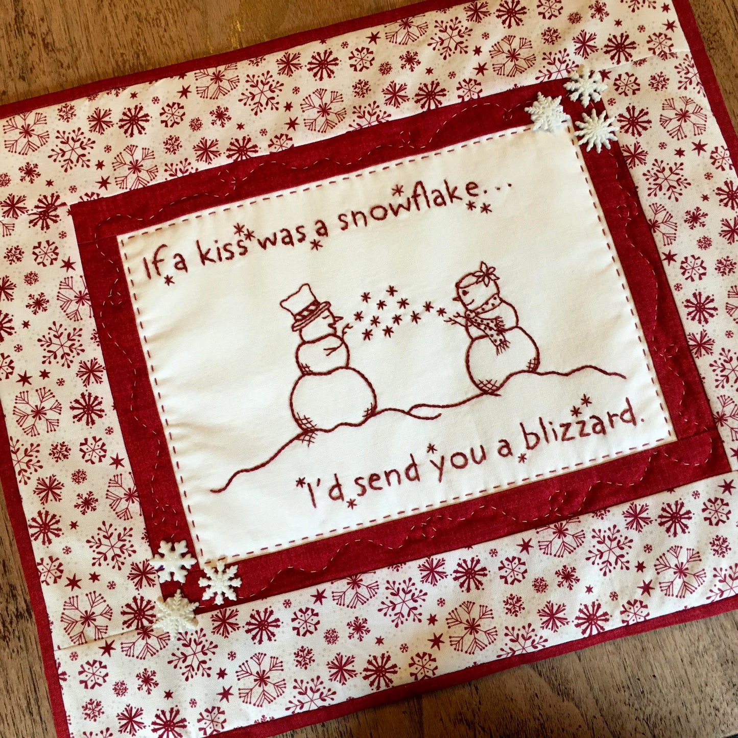 Pattern #083 - Snowflake Kisses