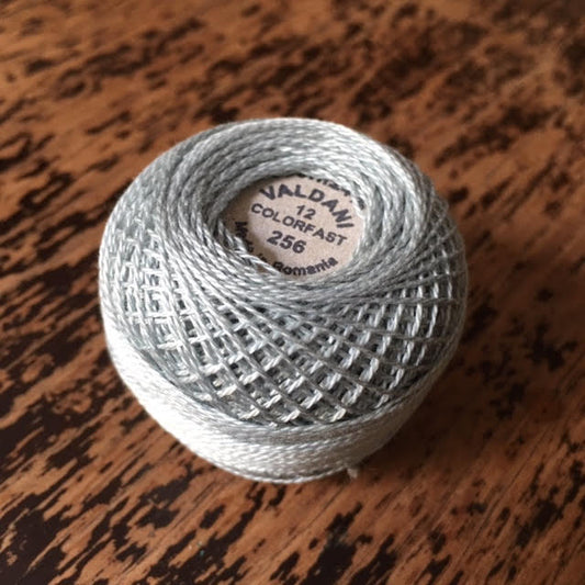 Valdani Perle Cotton Size 12 - 256 Icy Blue