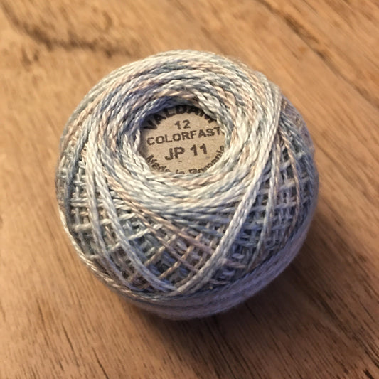Valdani Perle Cotton Size 12 - JP11 Heavenly Hue
