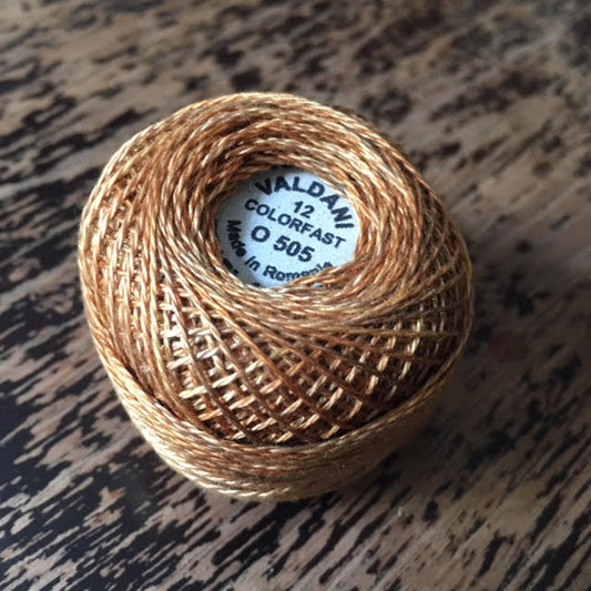 Valdani Perle Cotton Size 12 - O505 Toffee