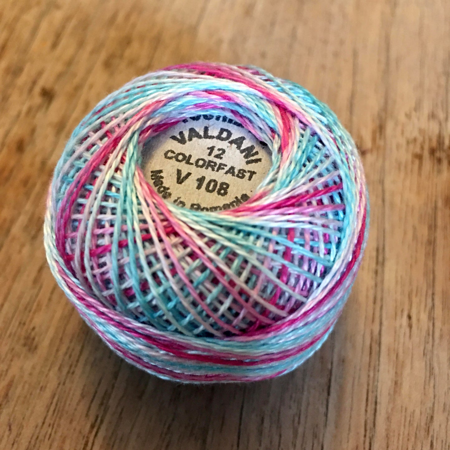 Valdani Perle Cotton Size 12 - V108 Sparkling Stream