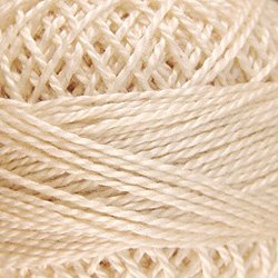 Valdani Perle Cotton Size 12 - 5 Light Ecru
