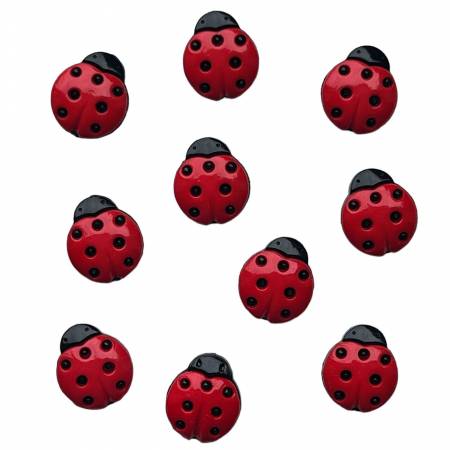 Button #1134 - Ladybugs