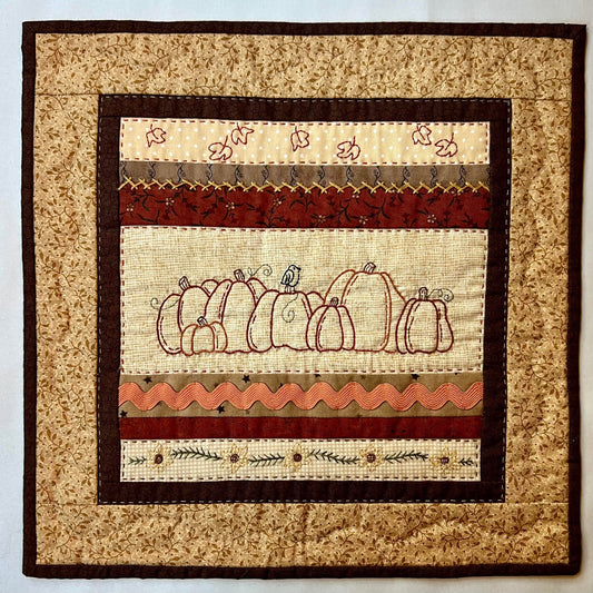 Autumn Sampler - Finished Sample