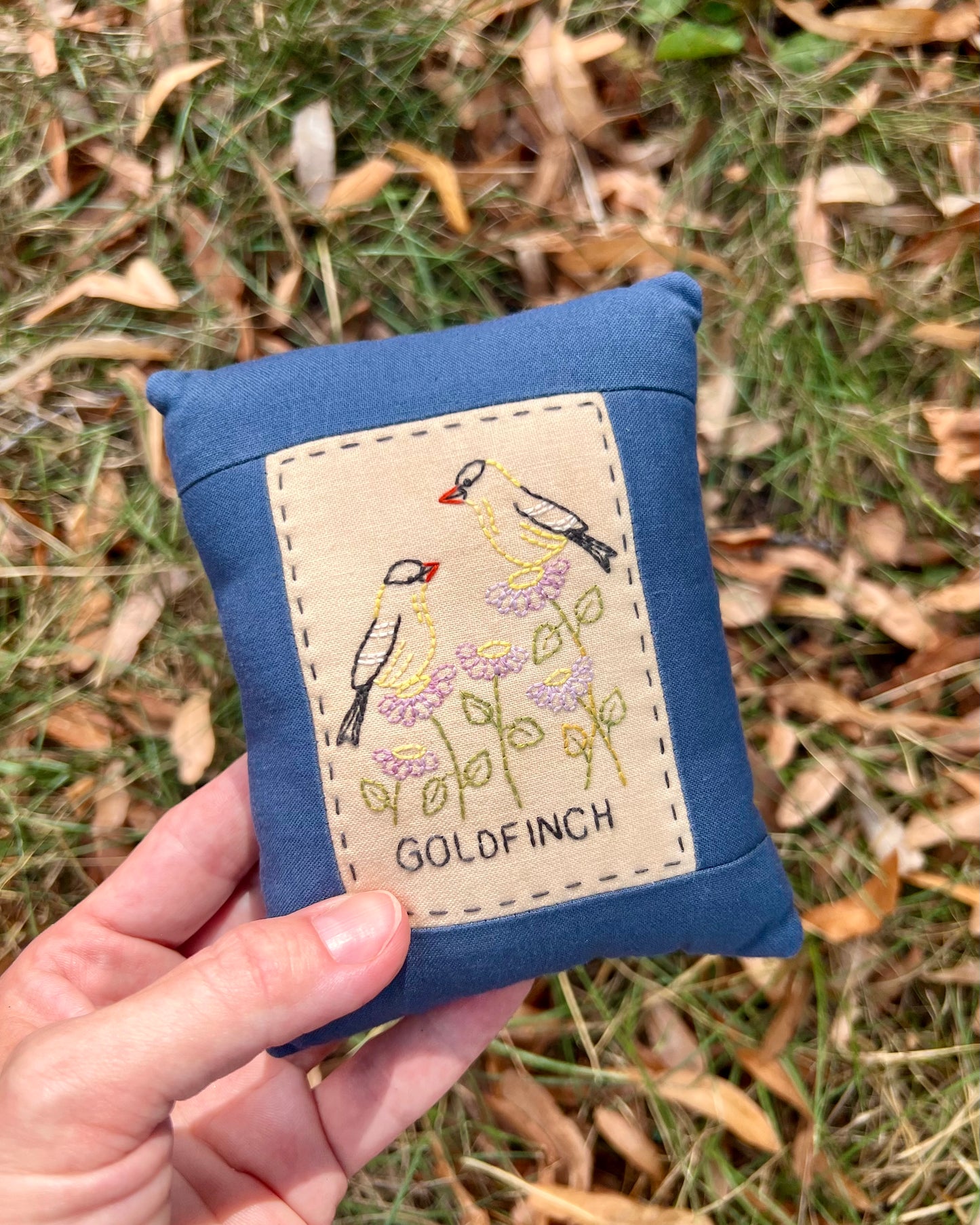 Bird Lovers Sampler - Finished Pillow