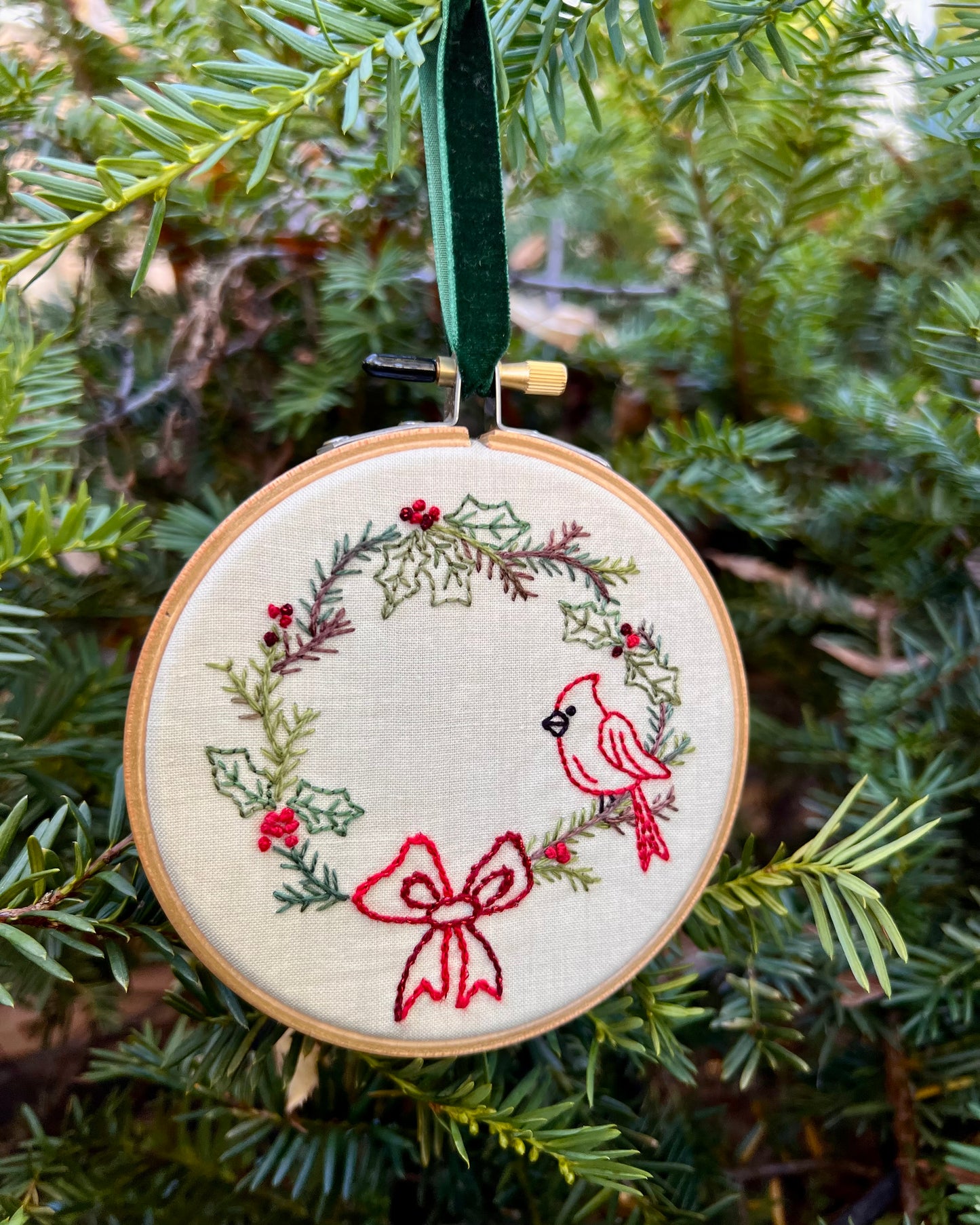 Pattern #136 - Christmas Cardinal