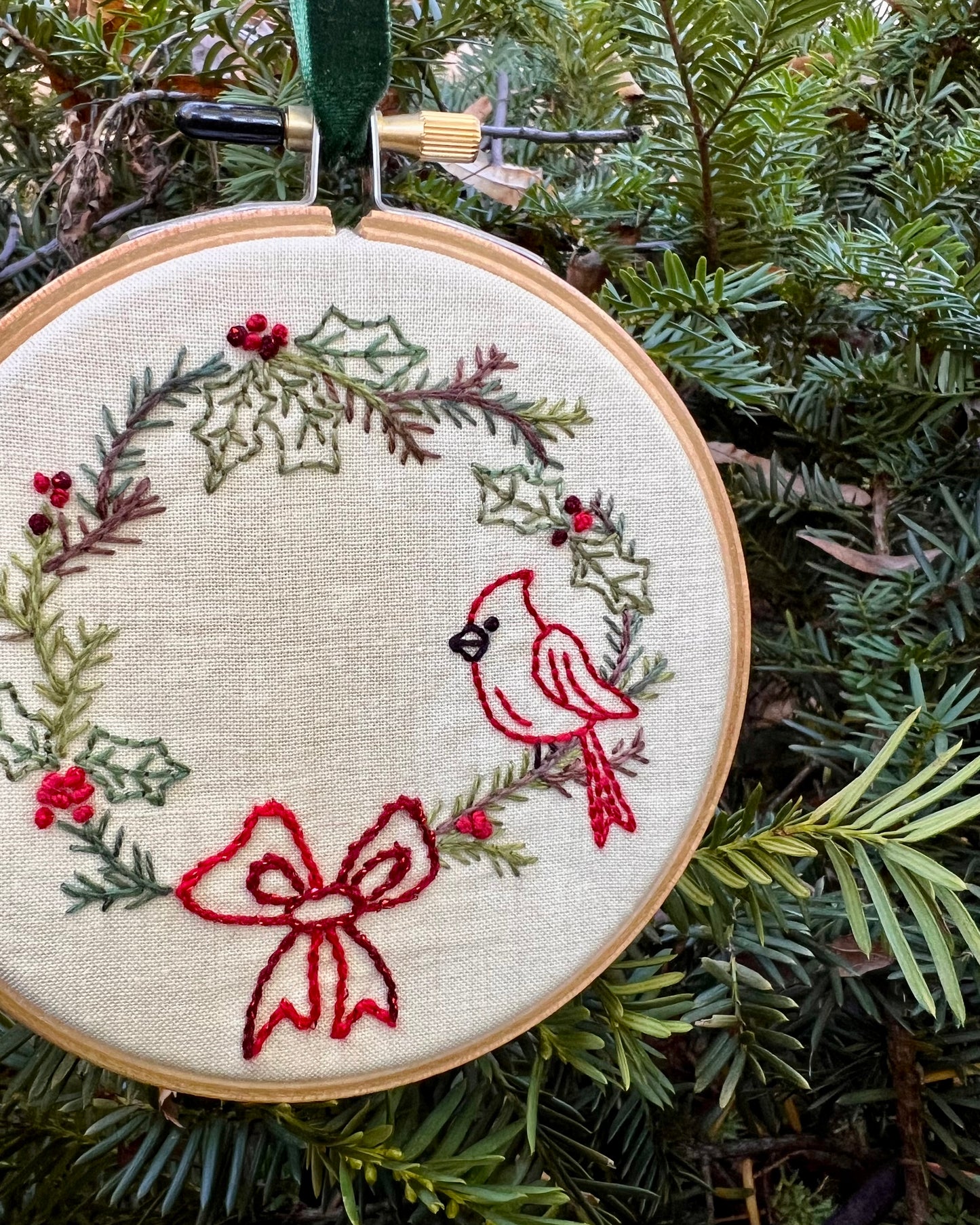 Pattern #136 - Christmas Cardinal