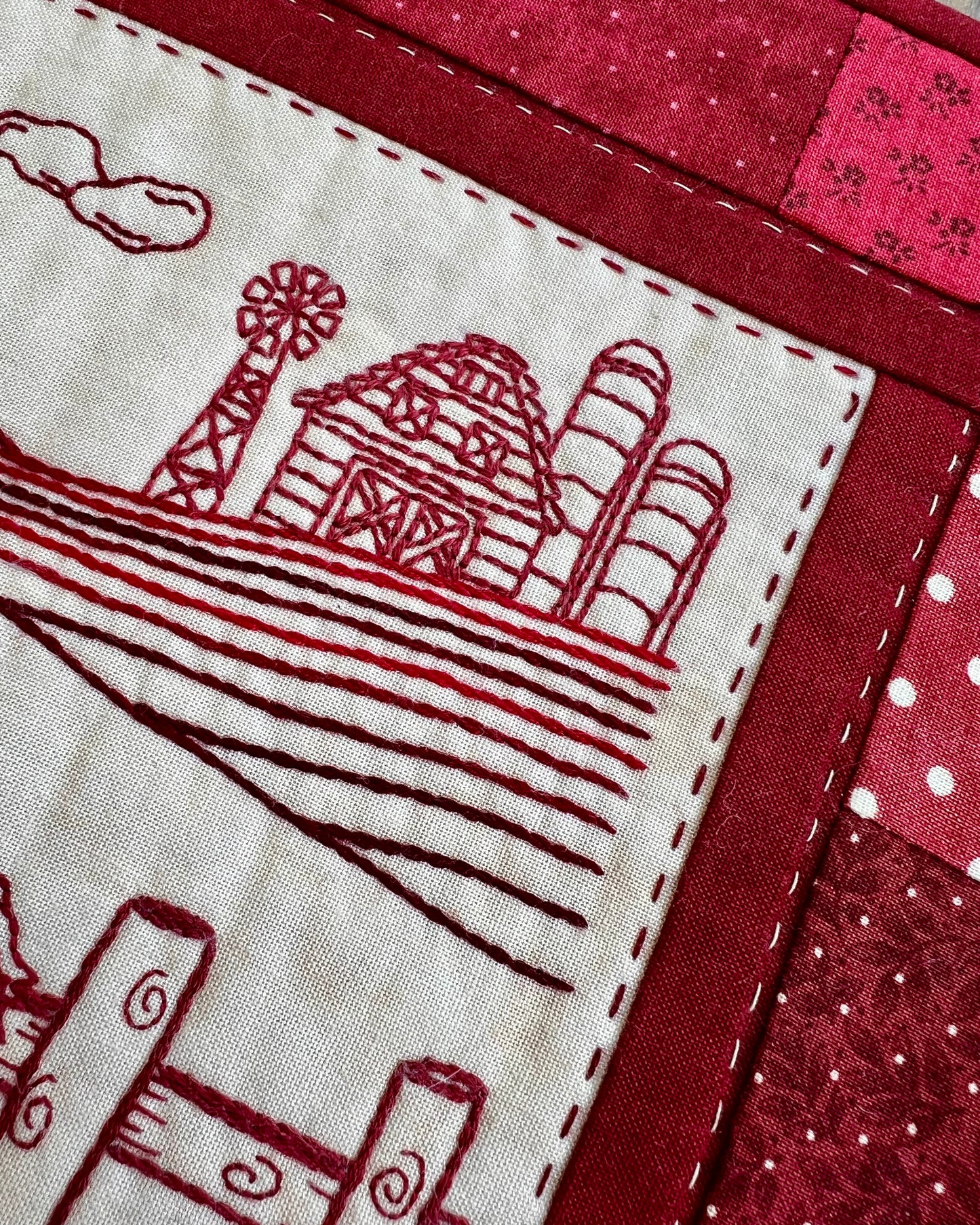 Down on the Farm - Finished Sample