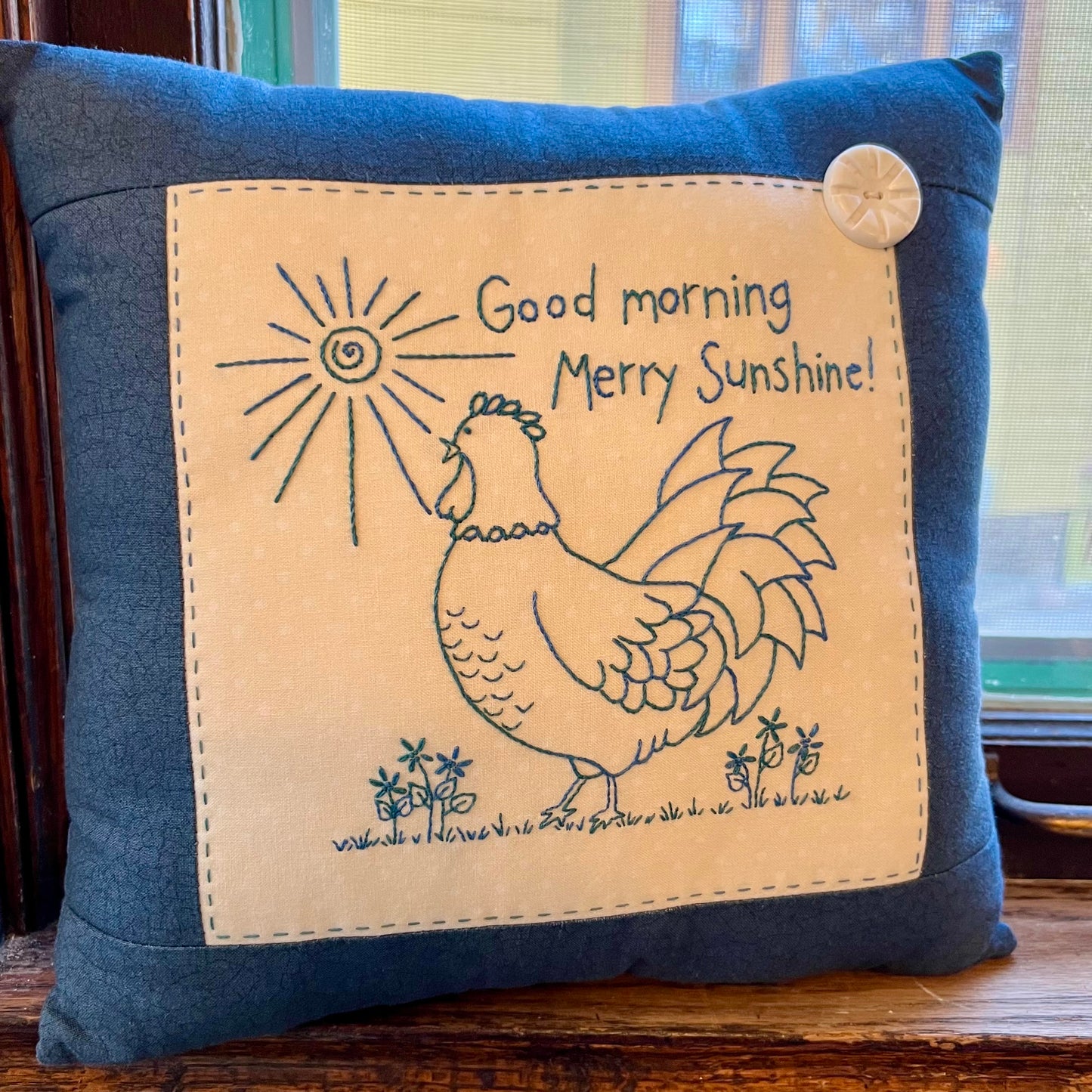 Early Riser Pillows - Finished Samples