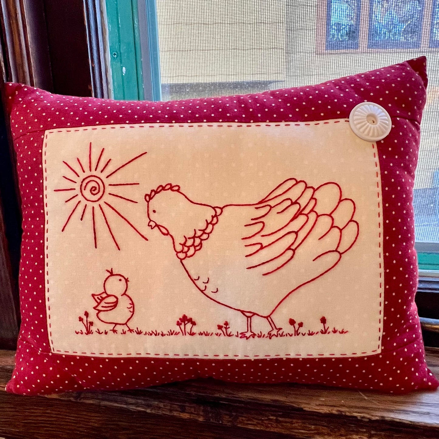 Early Riser Pillows - Finished Samples