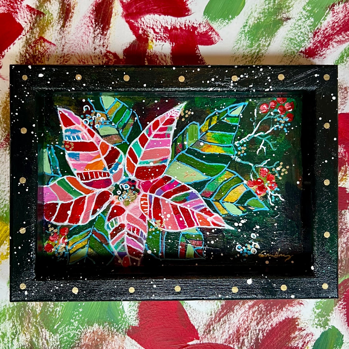 Not Your Grandma's Poinsettia 001