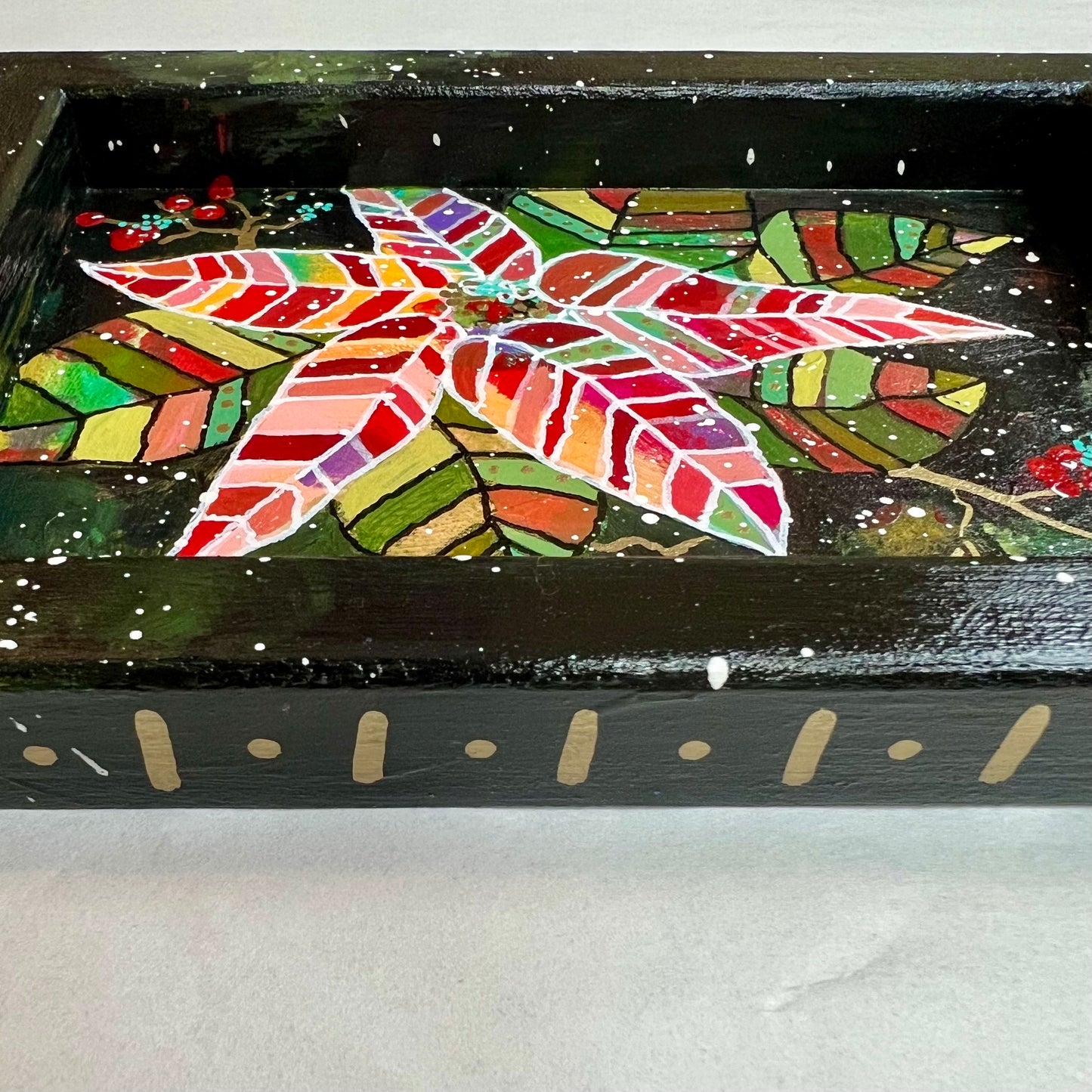 Not Your Grandma's Poinsettia 002