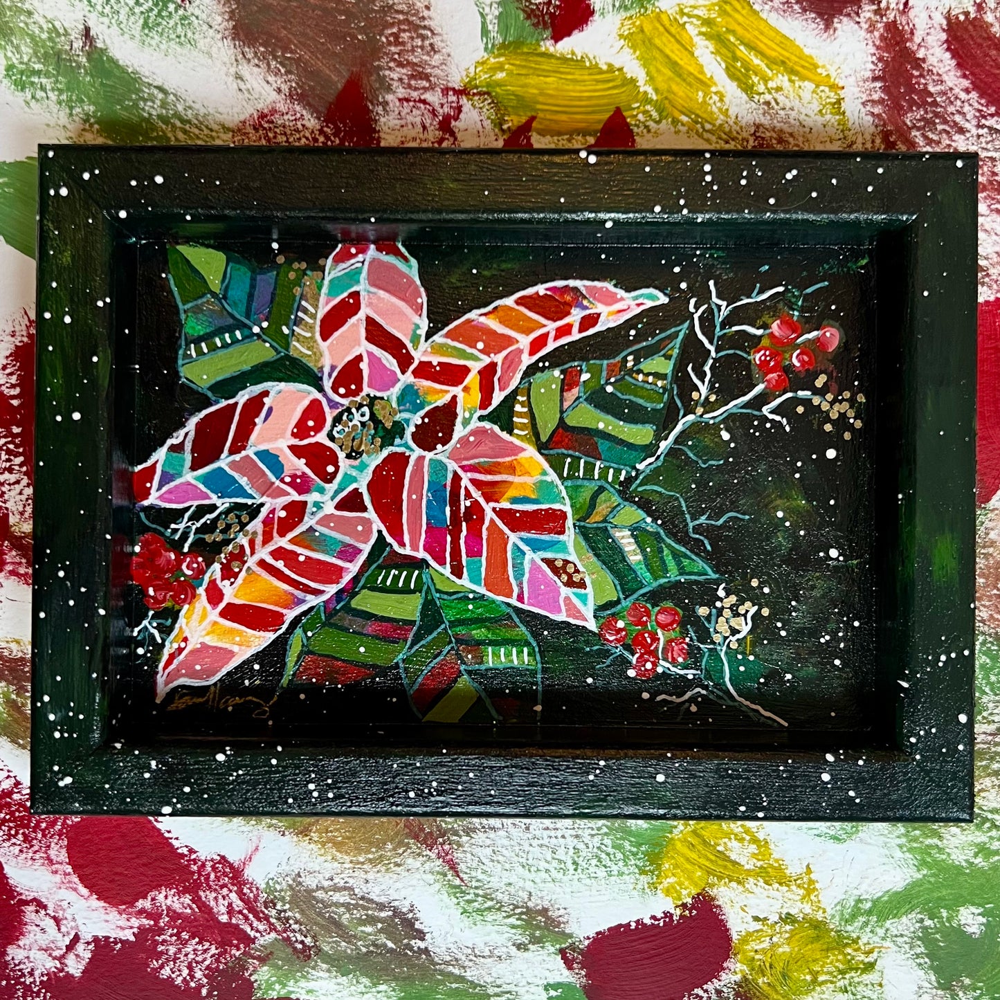 Not Your Grandma's Poinsettia 004