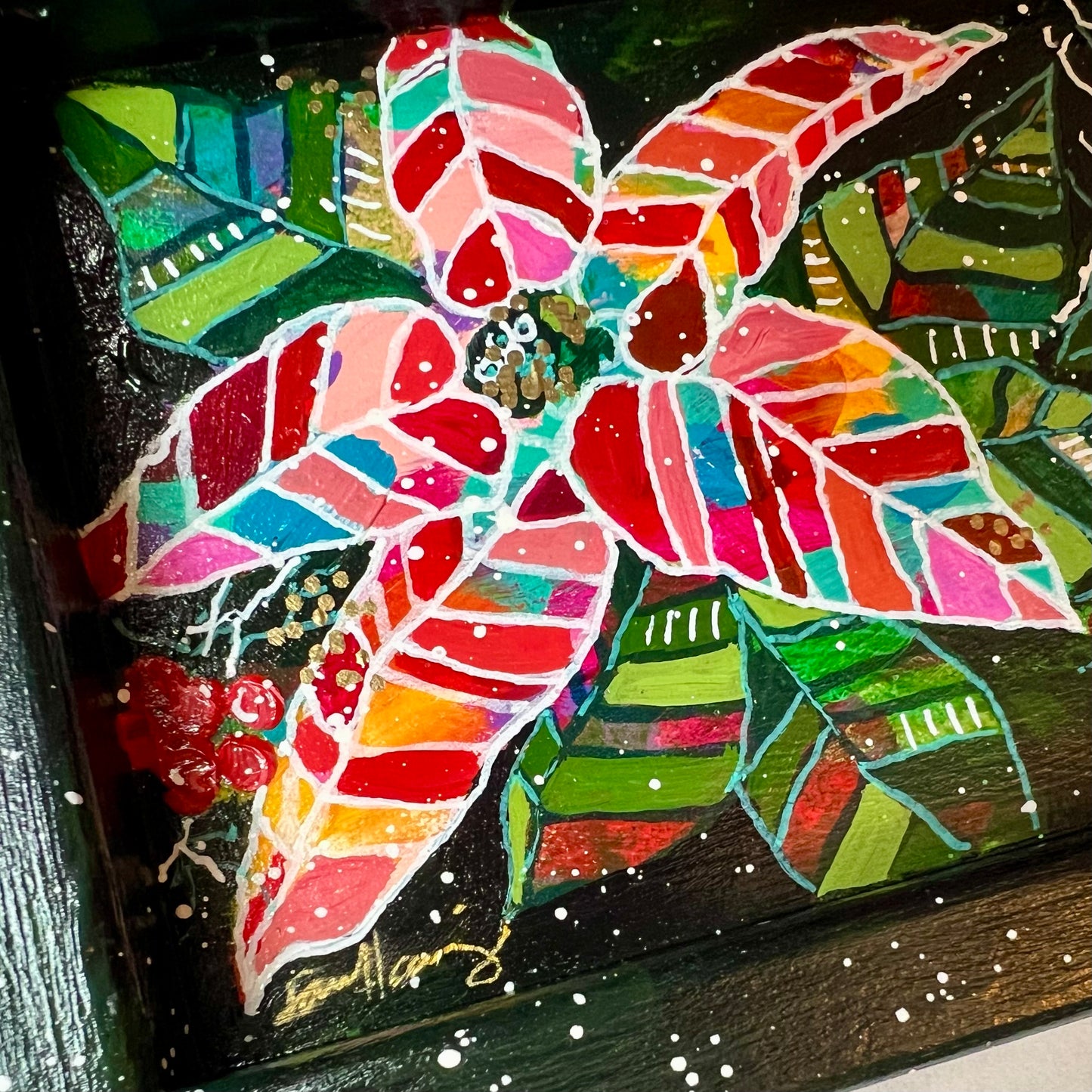 Not Your Grandma's Poinsettia 004