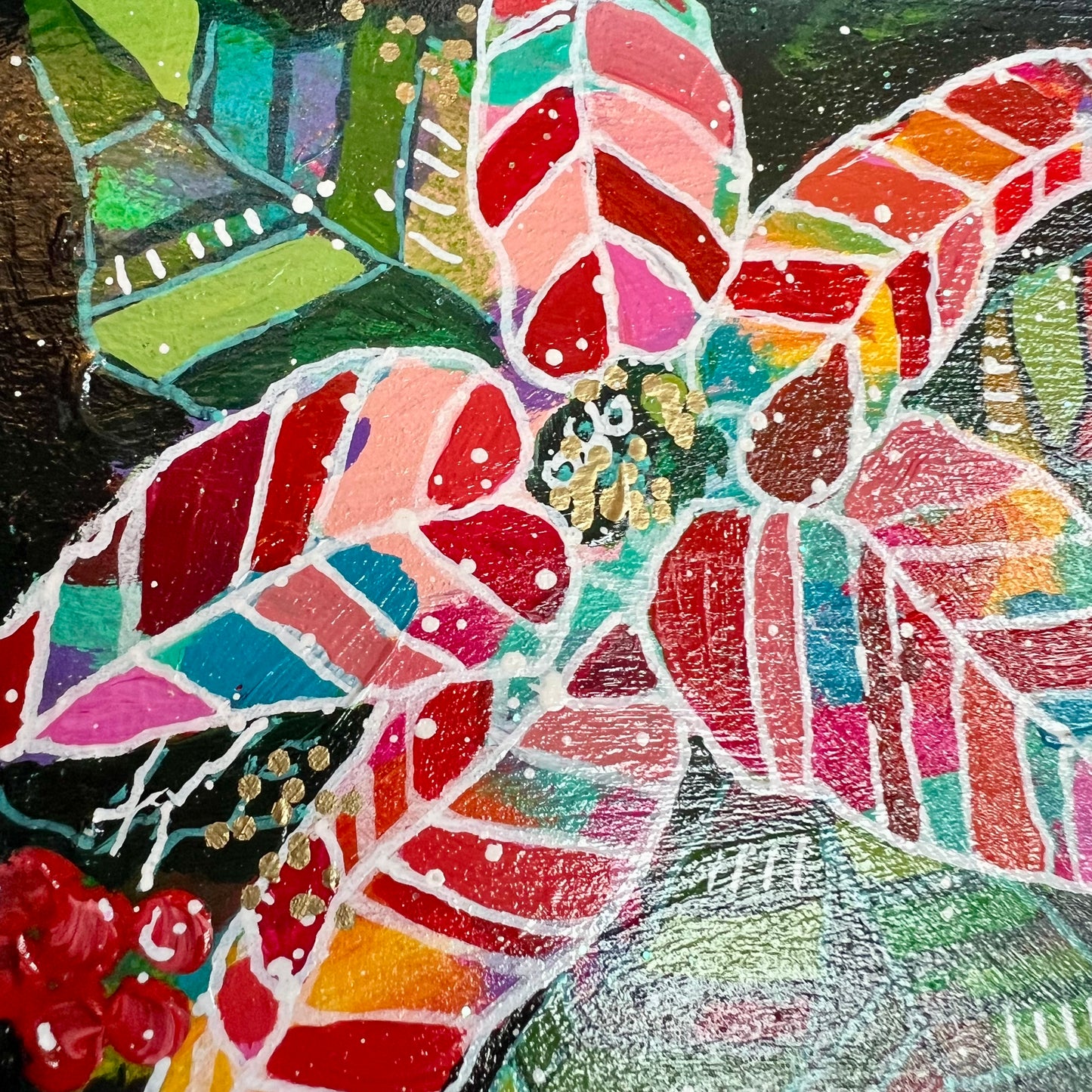 Not Your Grandma's Poinsettia 004