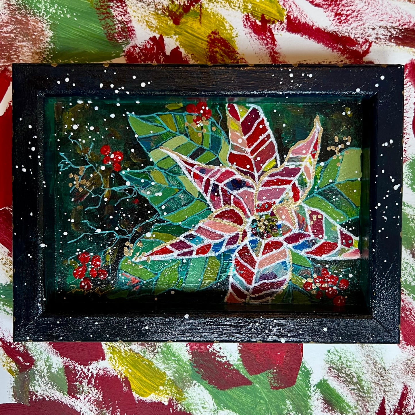 Not Your Grandma's Poinsettia 005