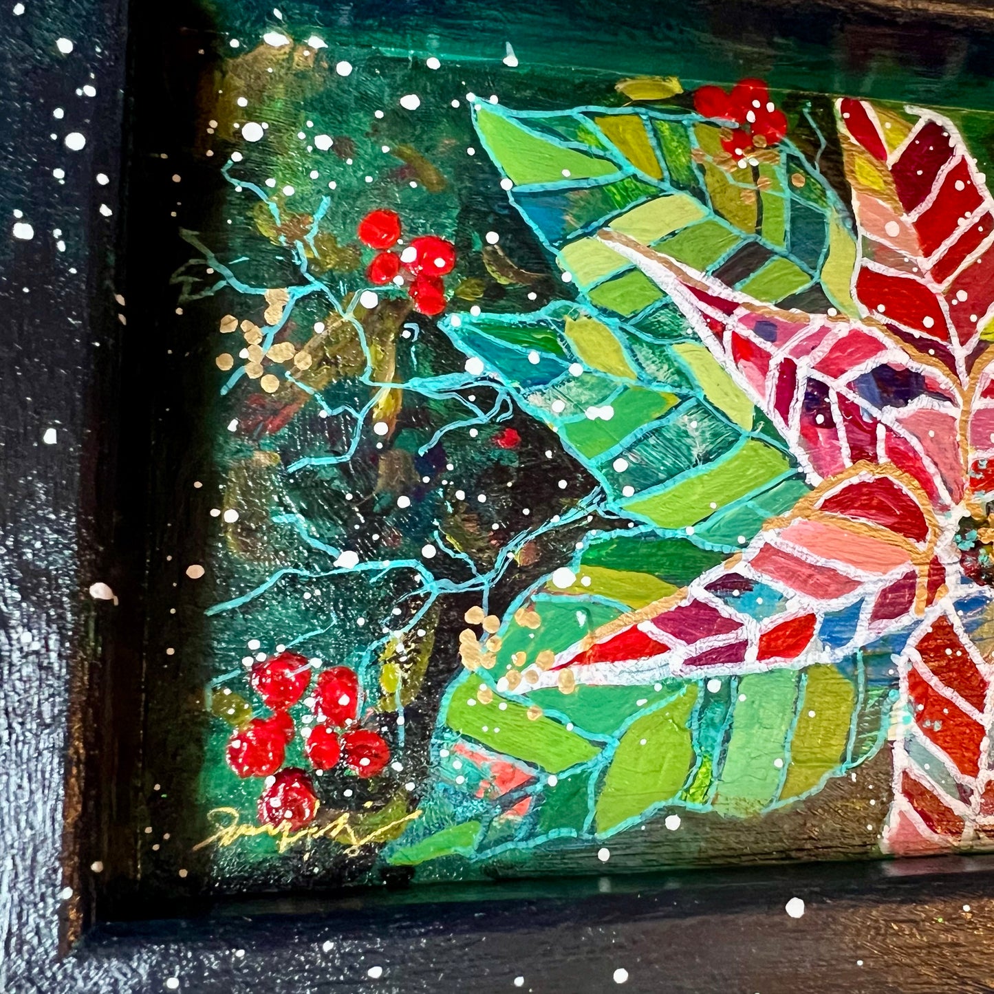 Not Your Grandma's Poinsettia 005